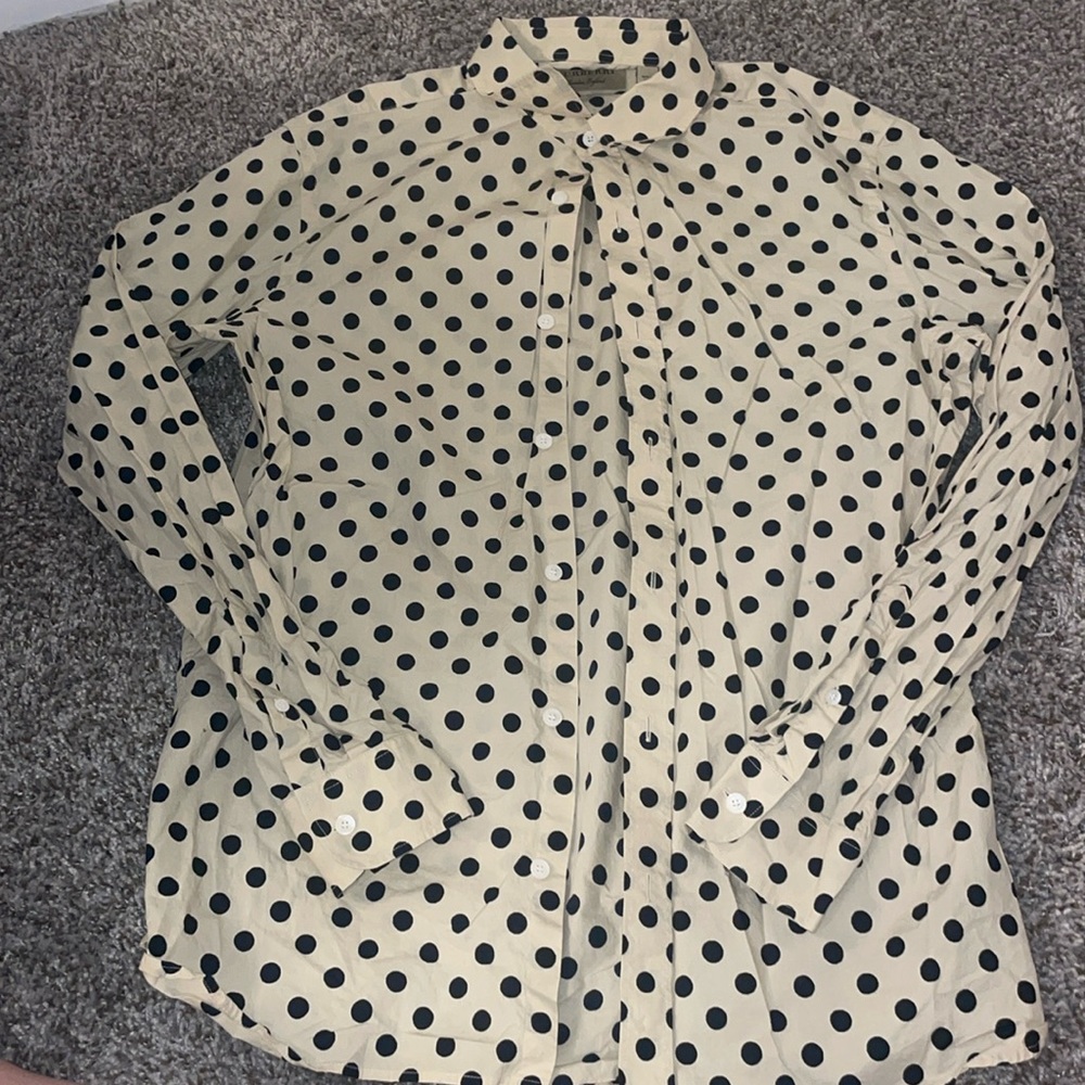 NWOT Burberry button up M